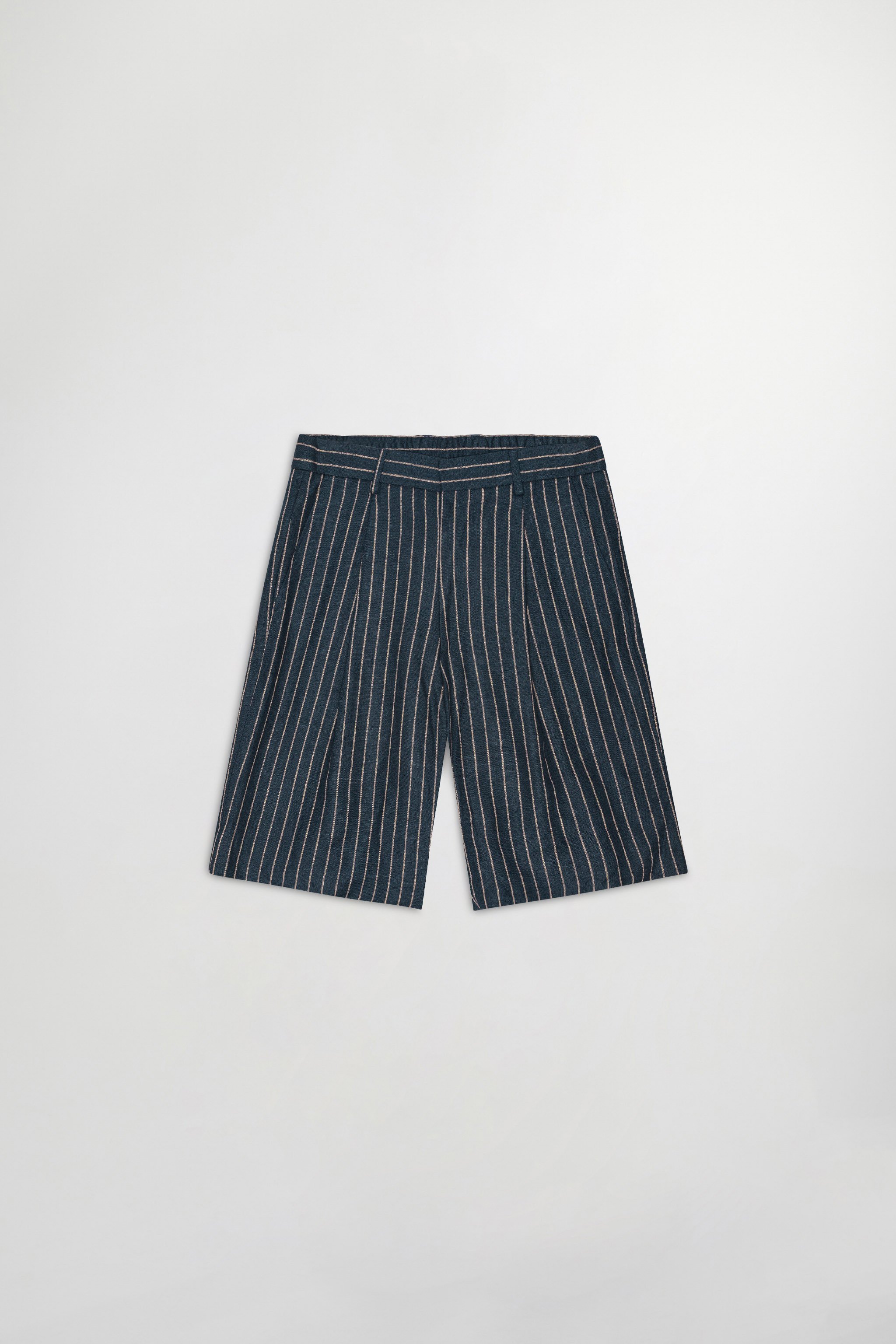 Kay 1455 men's shorts - Navy Stripe - Buy online at NN.07®