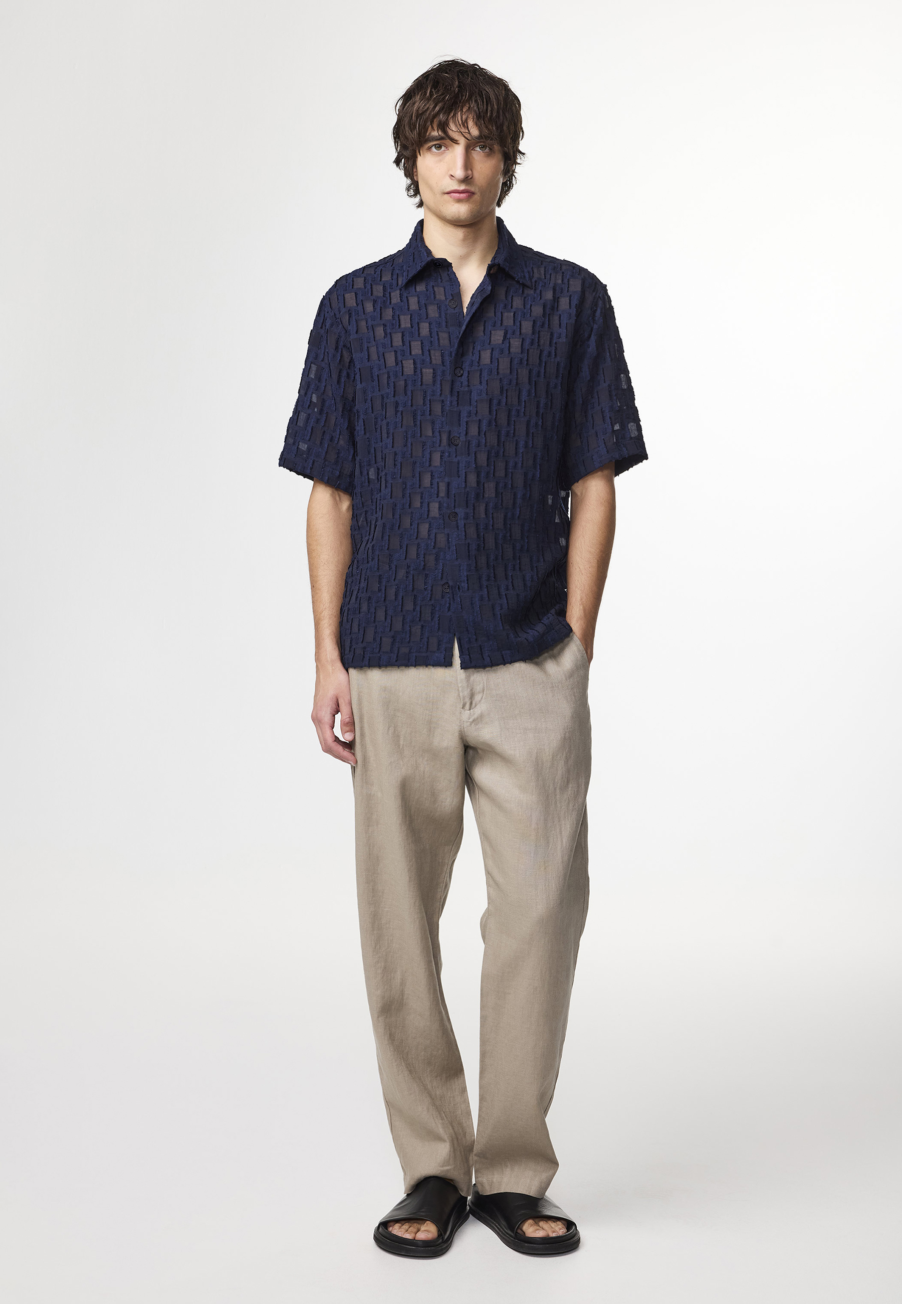 Freddy 5025 men's shirt - Navy Blue - Buy online at NN.07®