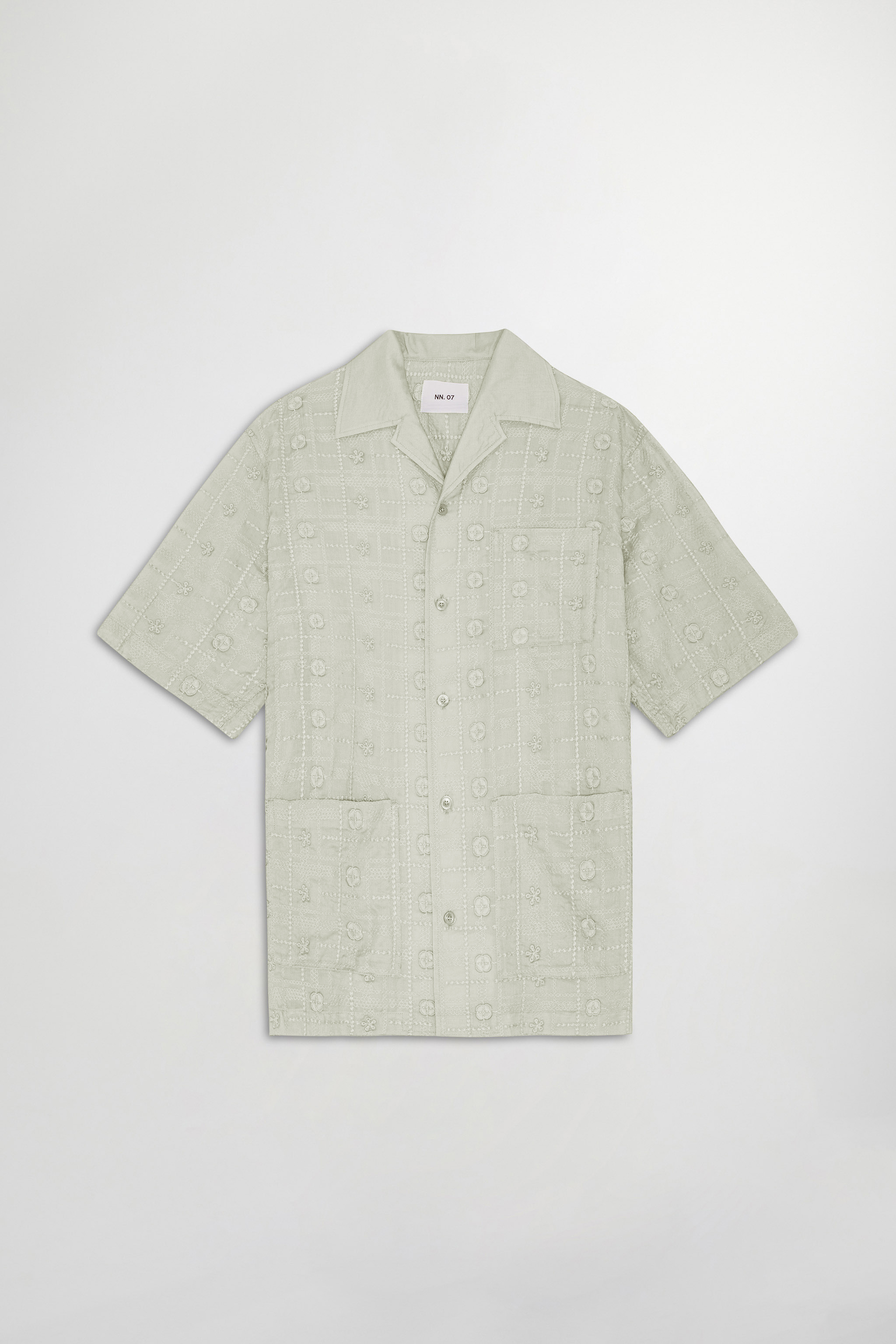 Ben 5026 men's shirt - Sage Green - Buy online at NN.07®