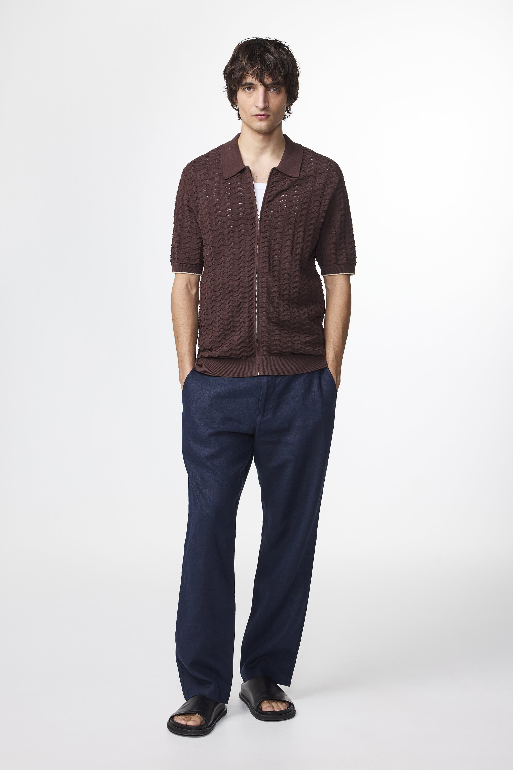 NO COFFEE × CLUBHAUS POLO SHIRT S/S a2f46008647fc2b951fa1e845f231e