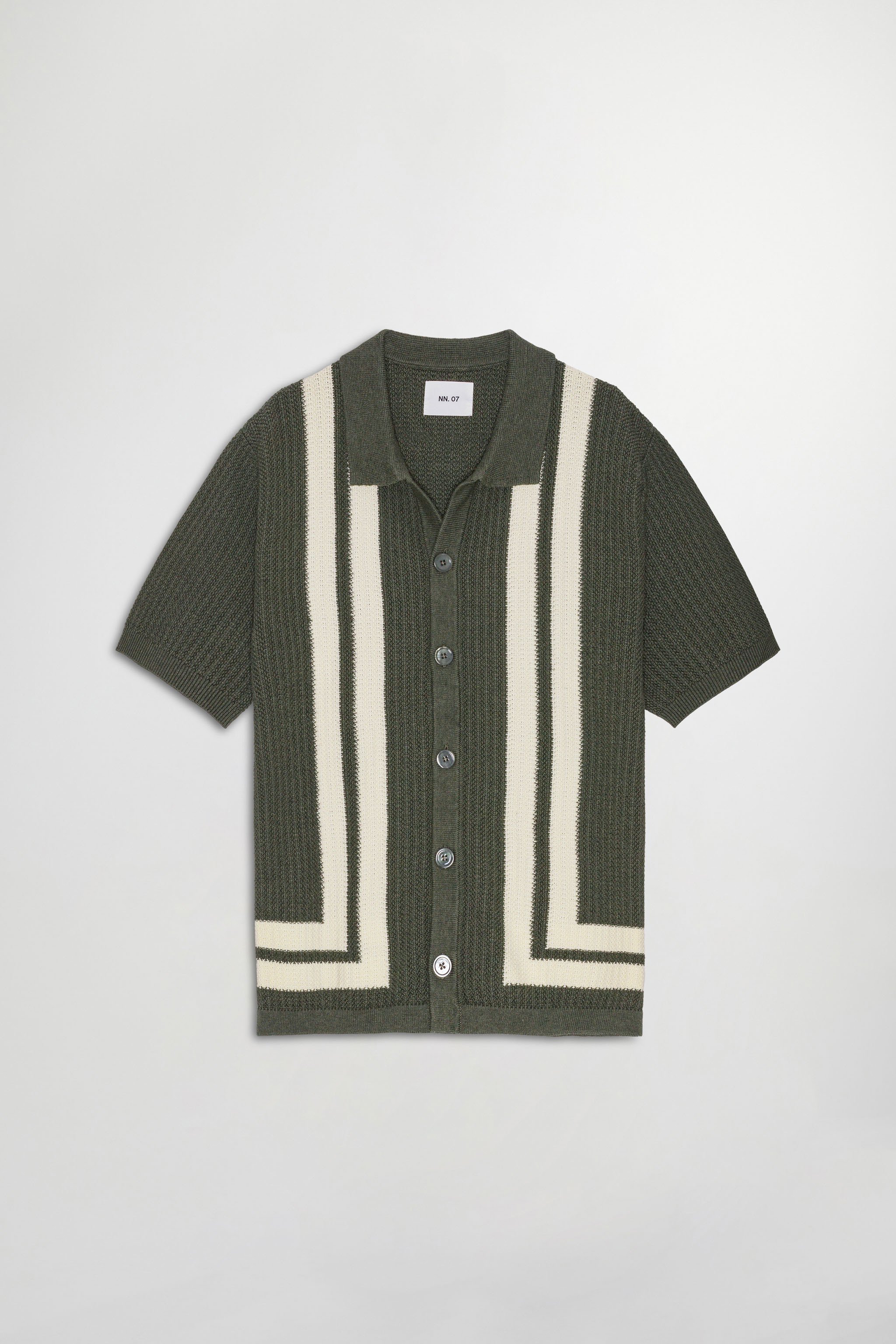 Ares 6636 men's shirt - Croc Green - Buy online at NN.07®