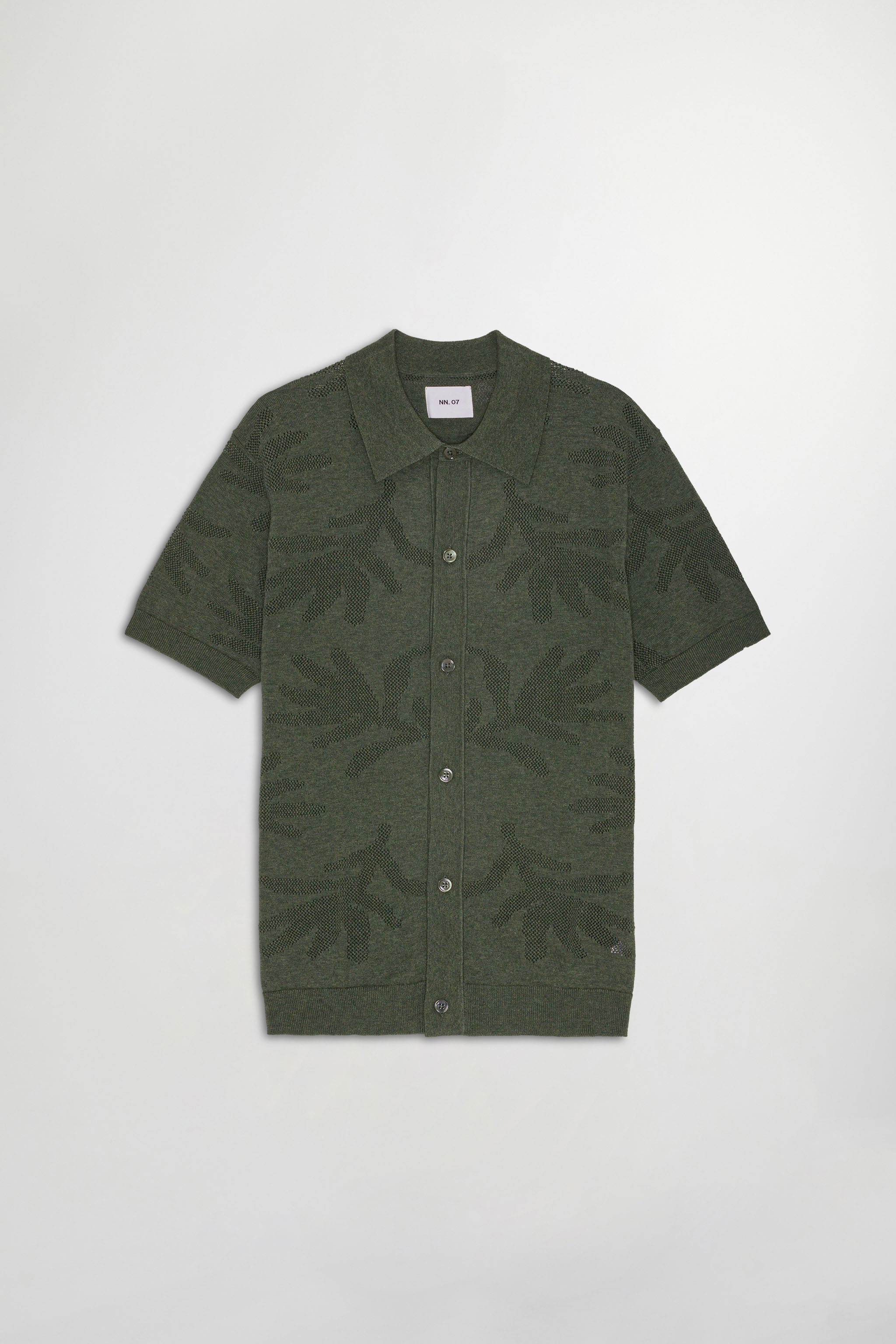 Thor 6686 men's cardigan - Croc Green - Buy online at NN.07®