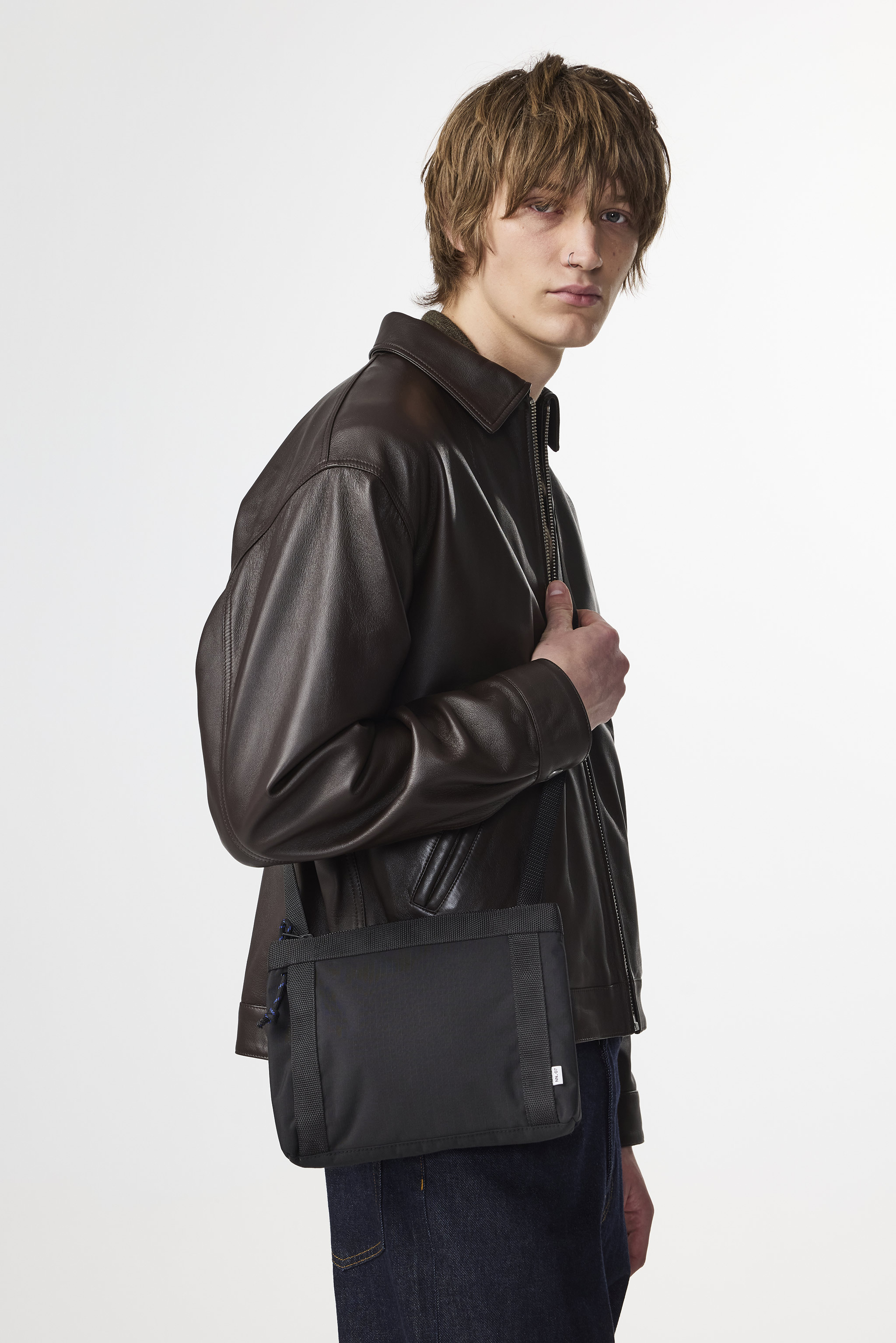 Shoulder Bag Small 9019 men's bag - Black - Buy online at NN.07®