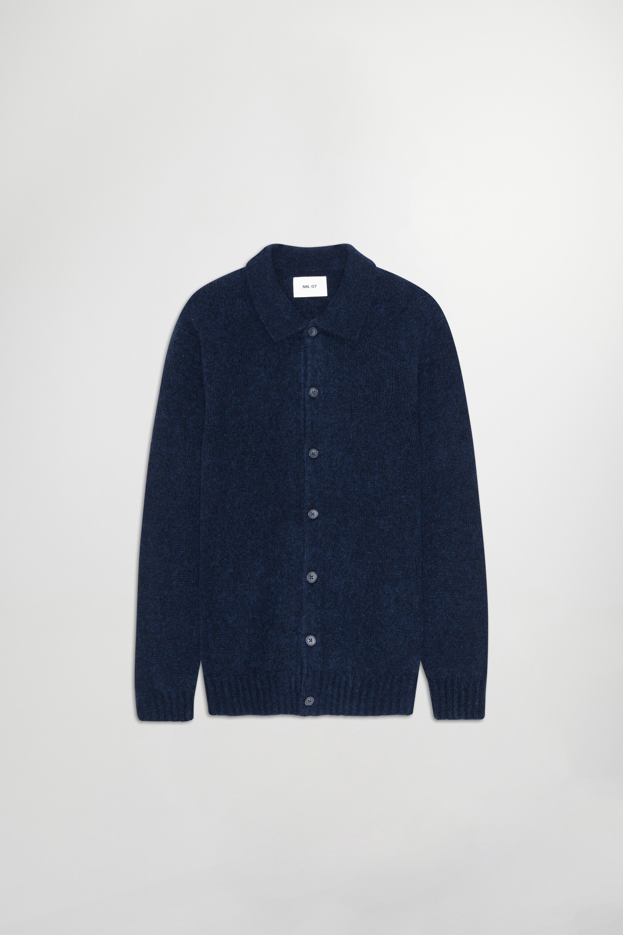 トップス MYNE DOCKING CARDIGAN NAVY Angela Cotton Scallop Cardigan-Navy | Boden USA