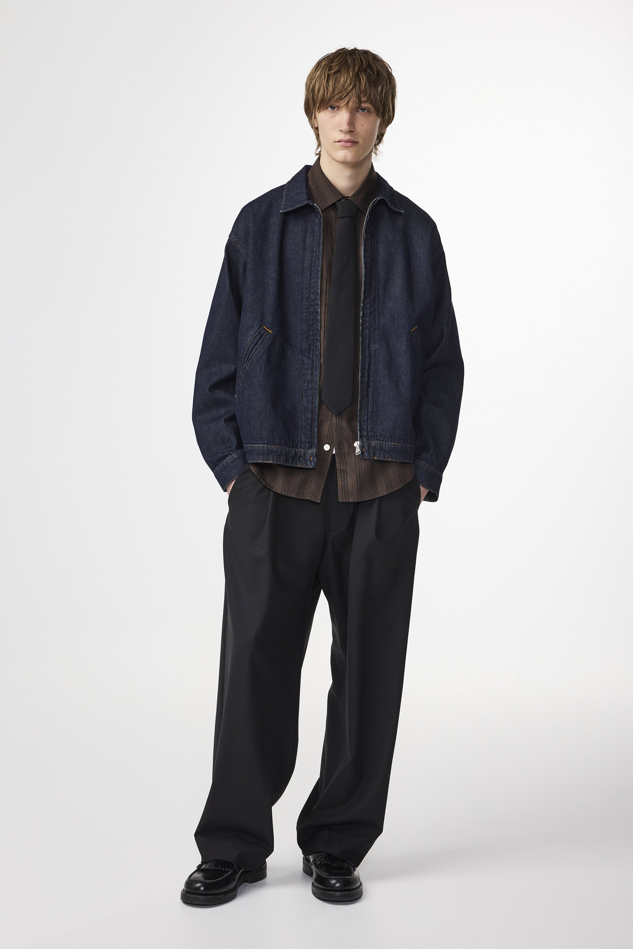 NOWOS epaulet shirt シャツ ジャケット 47-3-40 Overshirts & Blazers | NN.07® Online Store