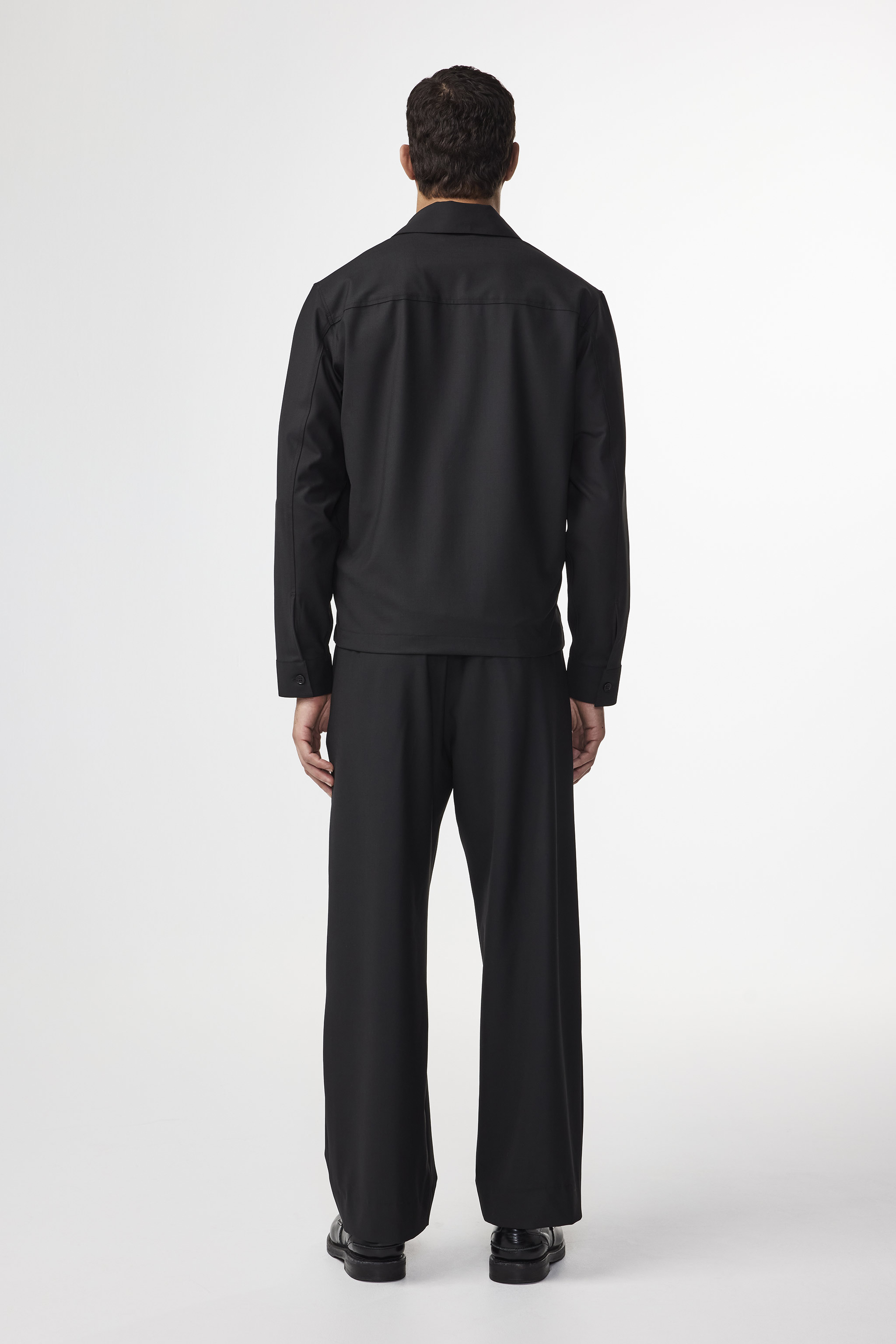 未使用　ARTISAN embroidery wool jacket black M-29 Wool Jacket - Black – SCRT