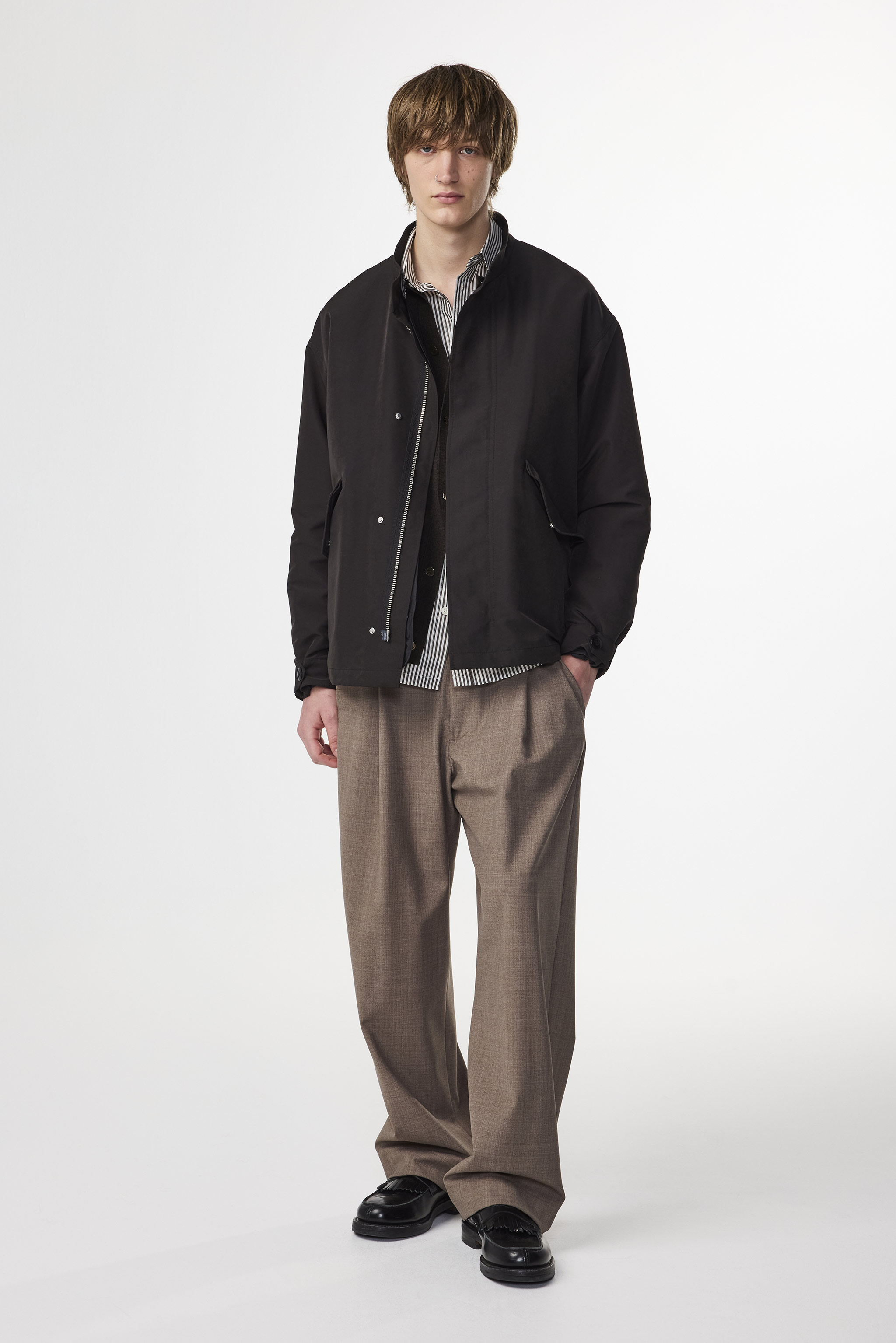semoh　Collarless Jacket 0400021540021?wid=900