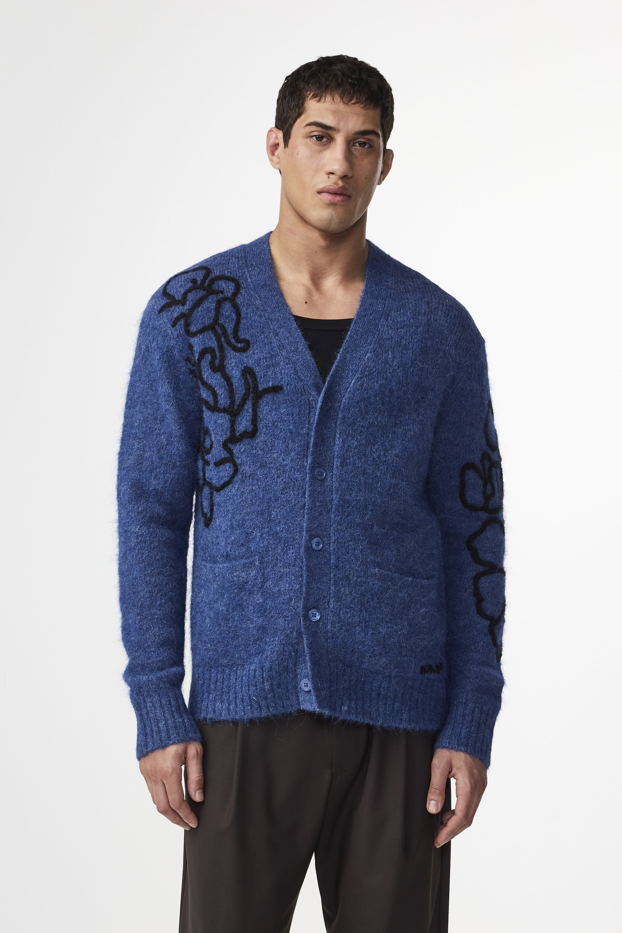 トップス COACH cableknit cardigun db COACH cable-knit cardigan db - Cardigan
