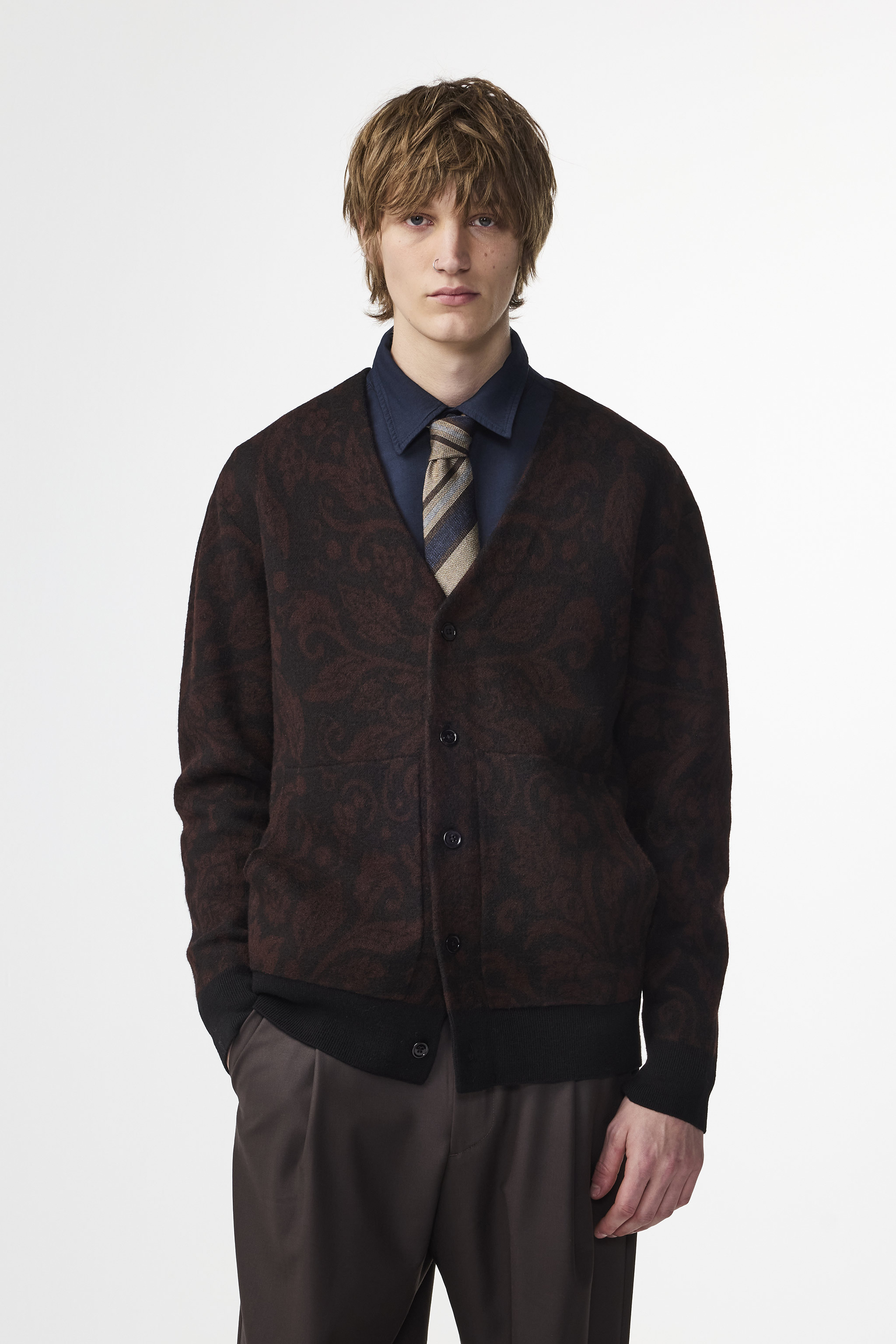トップス COACH cableknit cardigun db COACH cable-knit cardigan db - Cardigan
