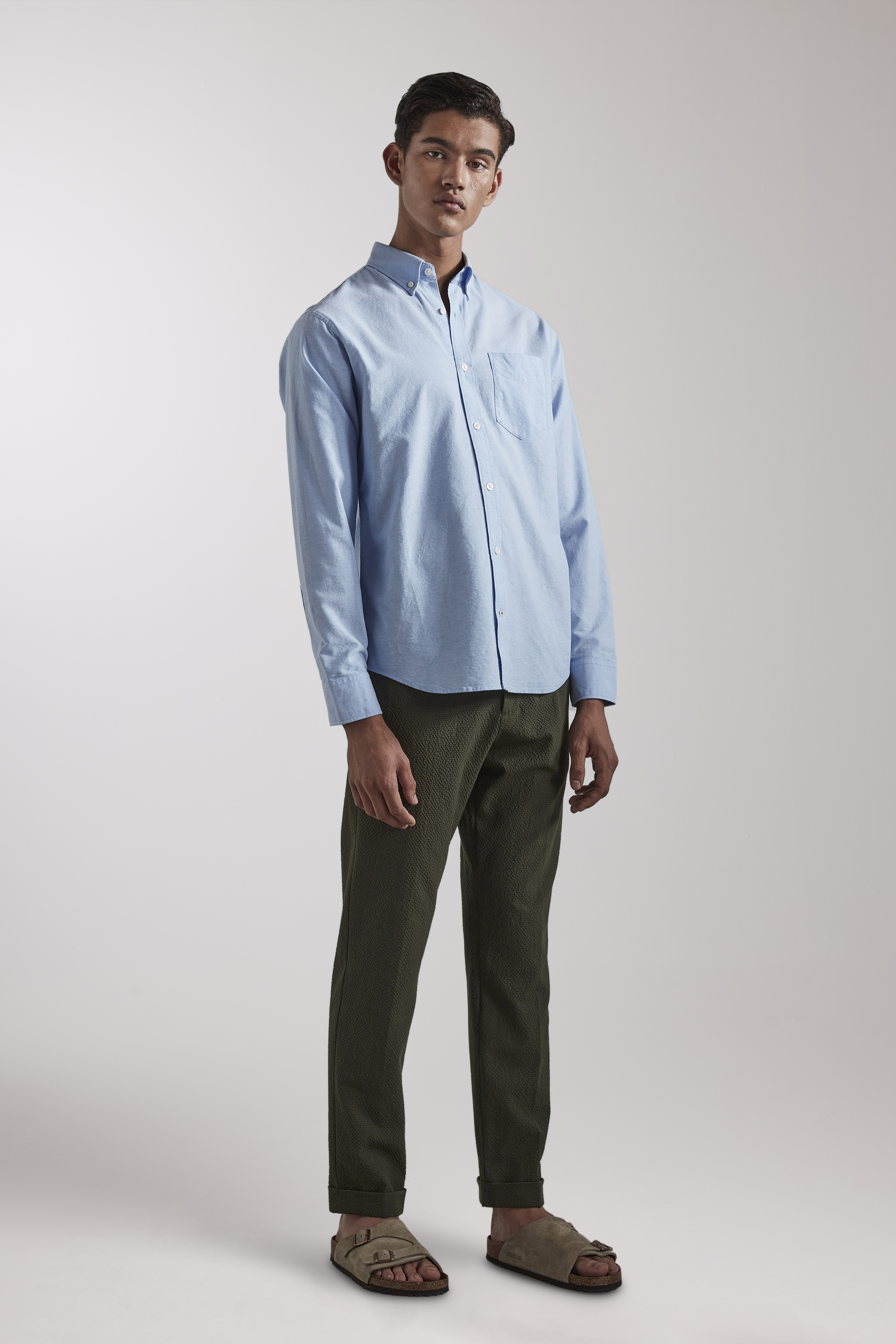 Levon 5142 men's shirt - Blue - Buy online at NN07®
