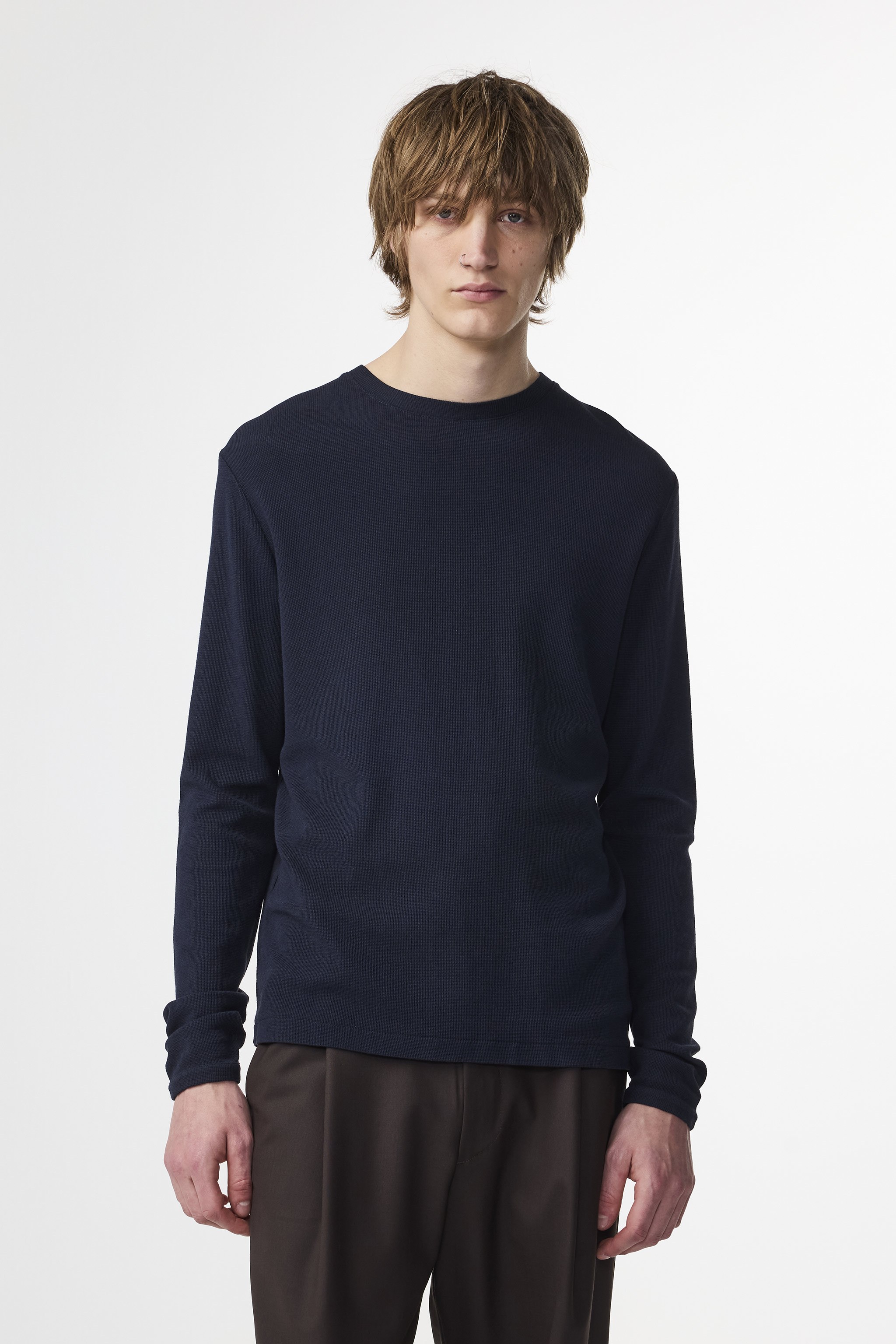 Tシャツ・カットソー RONRON MULTI STRIPE TURTLENECK LONG SLEEVE BLUE RR24CLT3756B 0359016_1148.jpg
