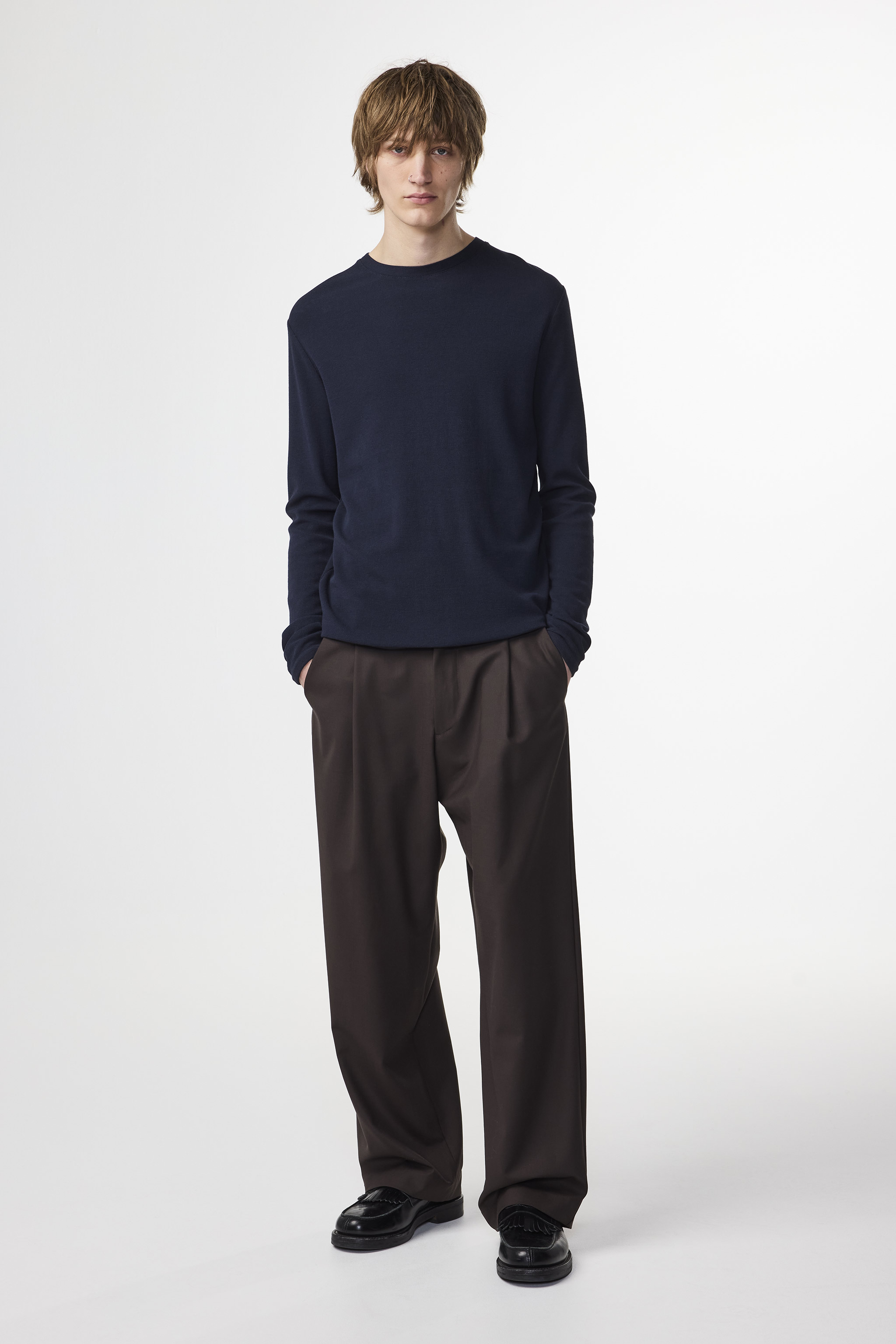 【関税込み】NN07 ネイビー Clive 3323 Tシャツ Clive 3323 Short Sleeve Shirt - Navy Blue | NN07 – Q. Contrary