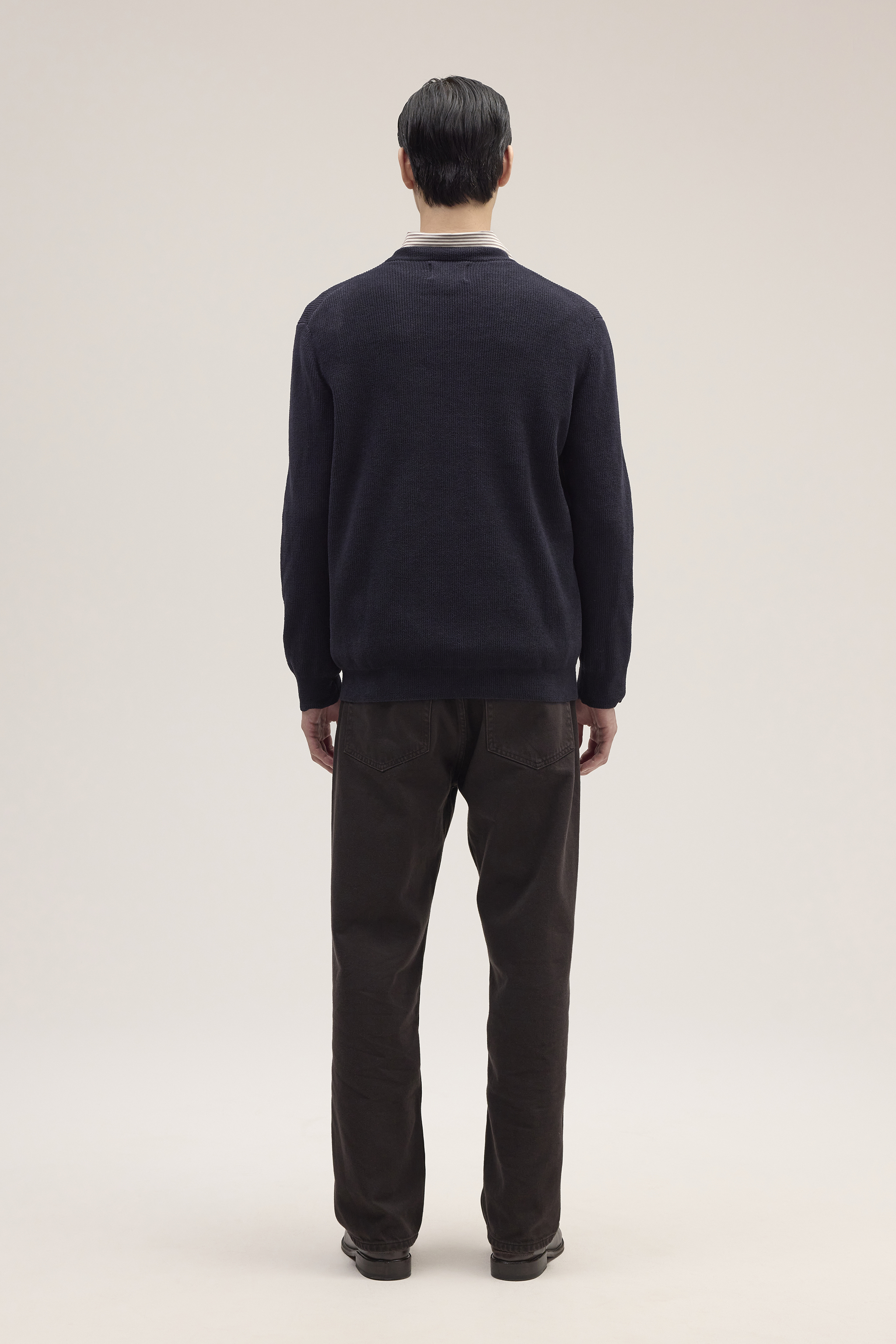Danny 6429 men's sweater - Navy Blue - Buy online at NN.07®