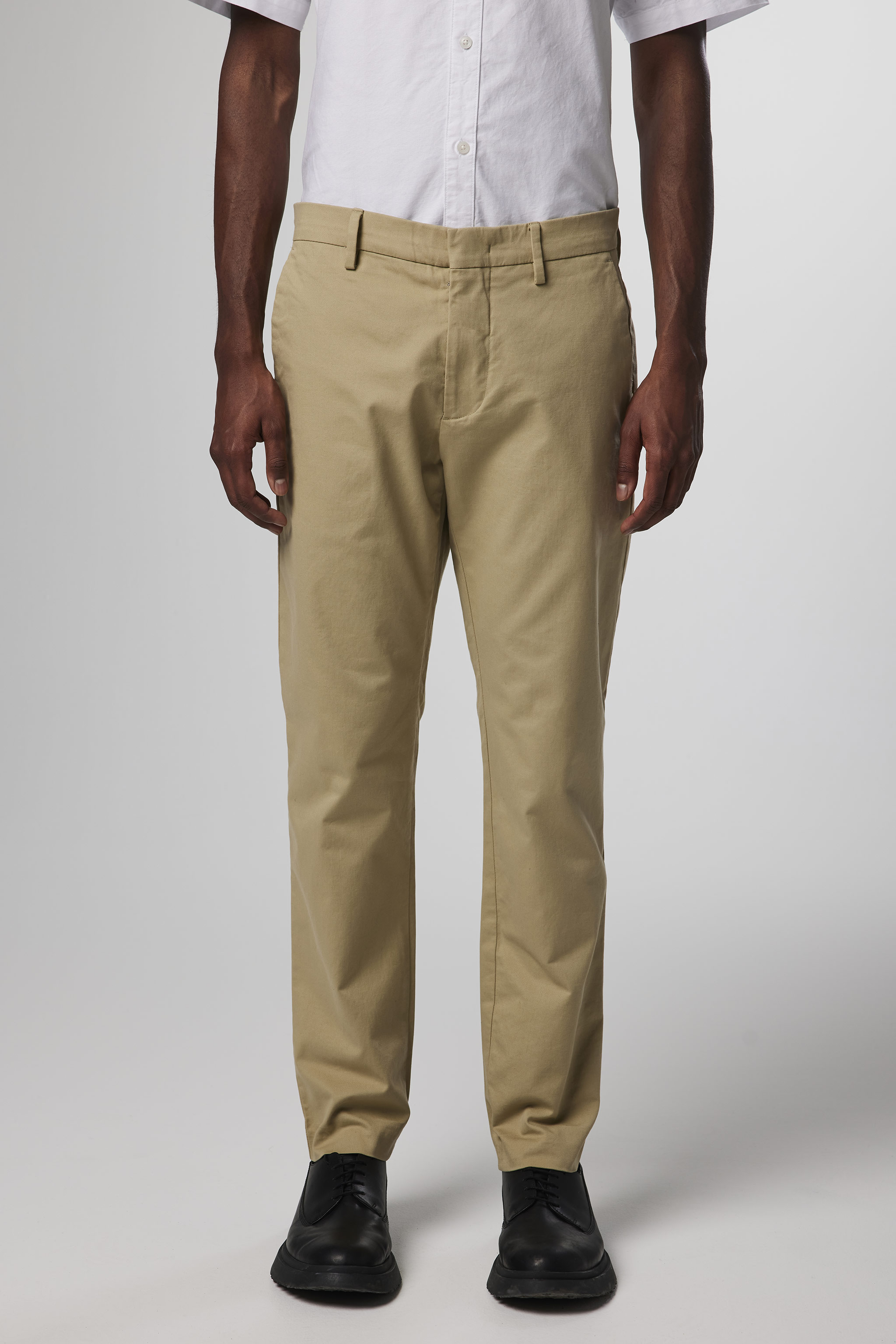 Theo 1500 men's chinos - Khaki Green 