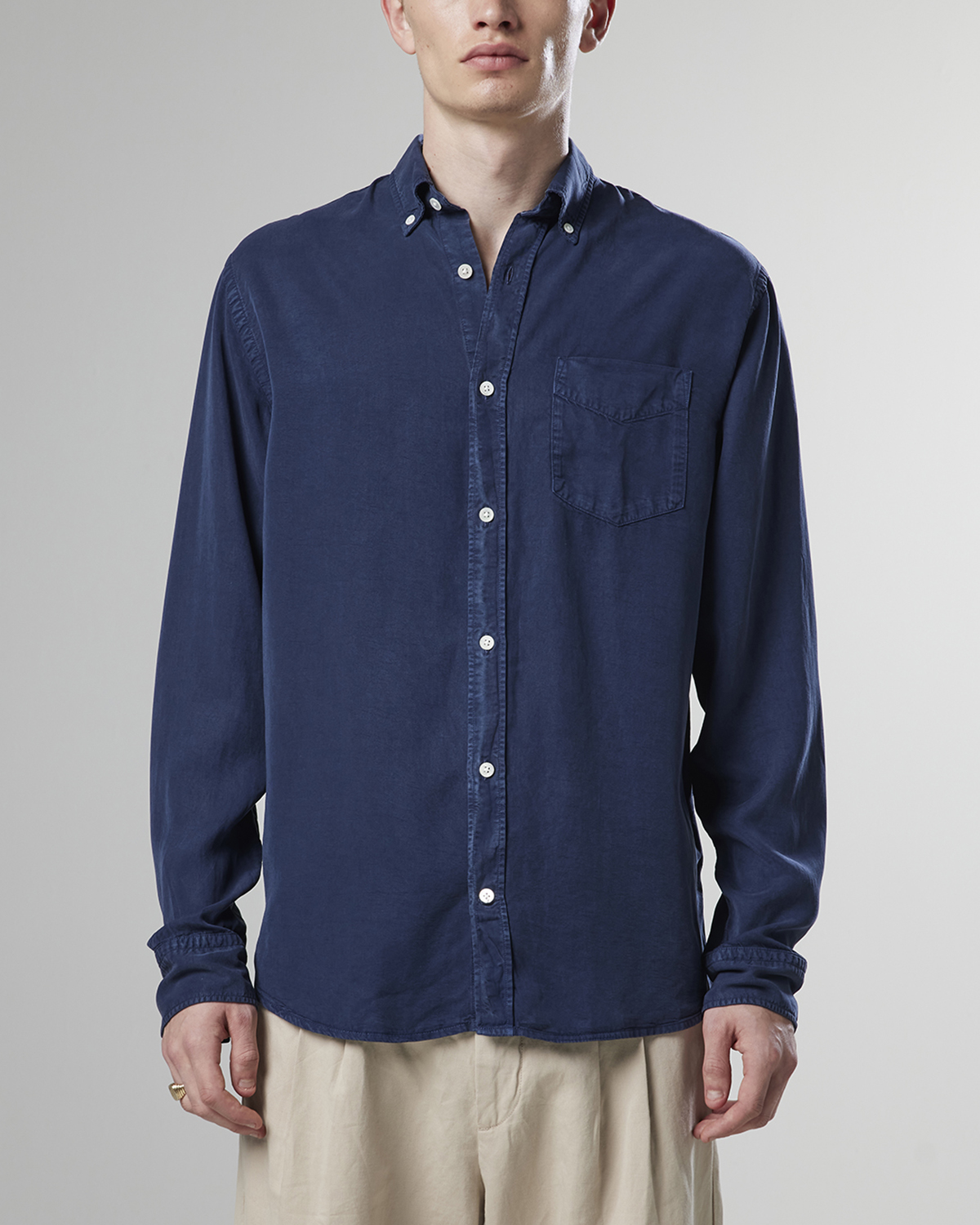 Levon 5969 men's shirt - True Blue - Buy online at NN.07®