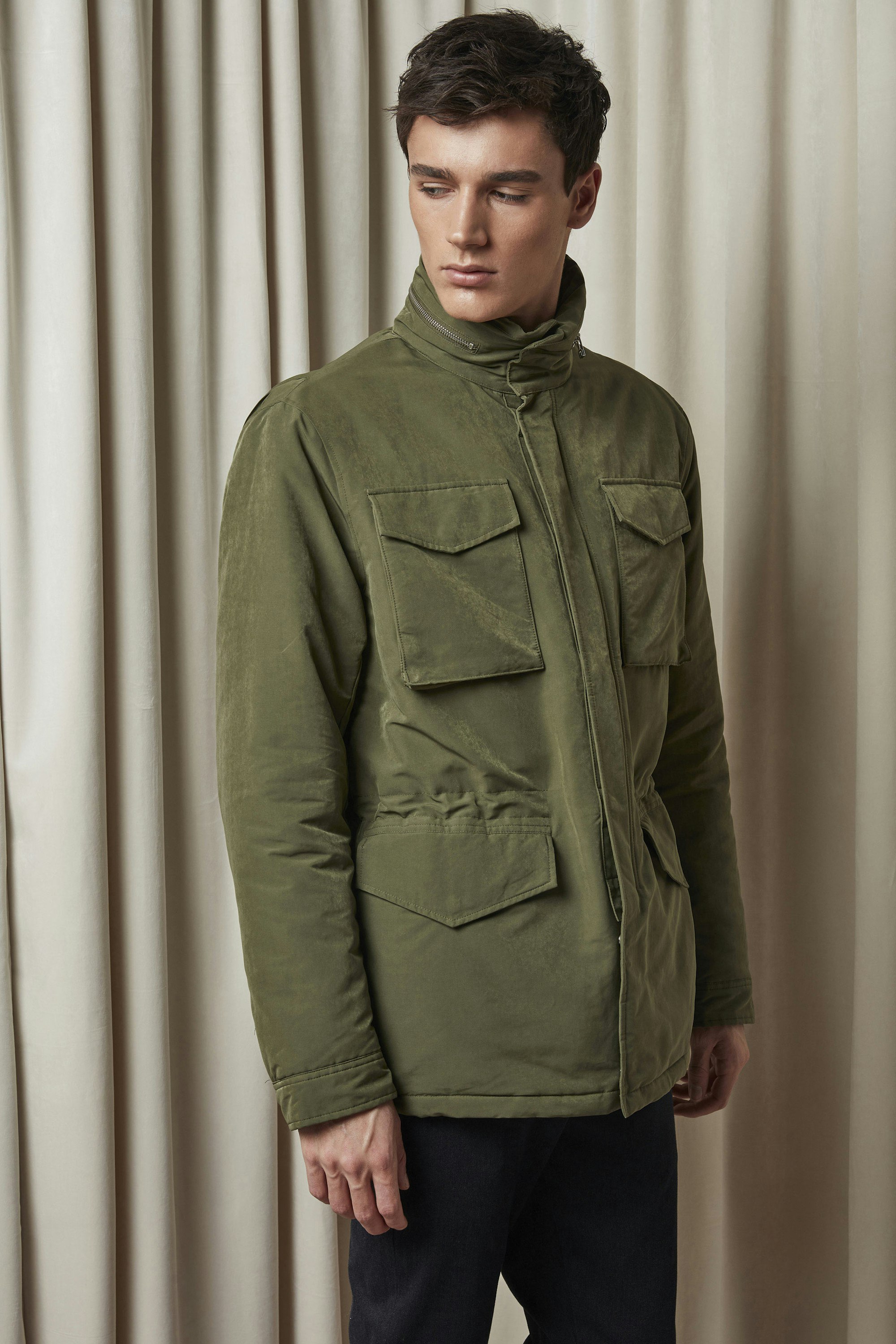 Field 8264 men's jacket - Green - Buy at NN07®